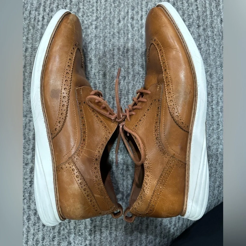 Cole Haan Zerogrand Wing Oxford British Tan Leather, size 13!